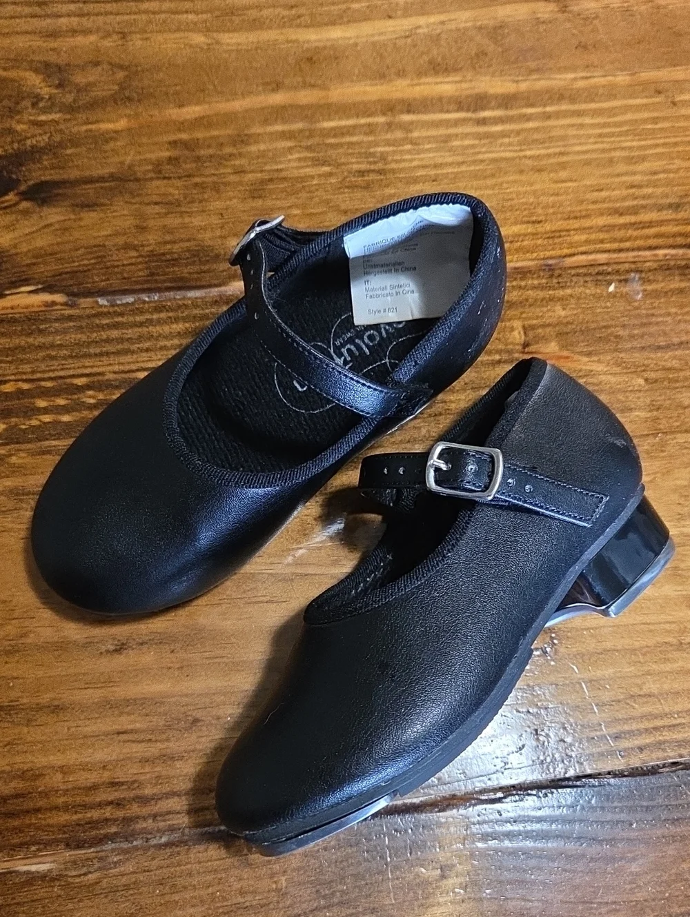 Revolution • Black Girls Mary Jane Tap Shoes